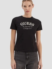 Футболки и поло GUESS модель V6RI02.J1314;JBLK Фото