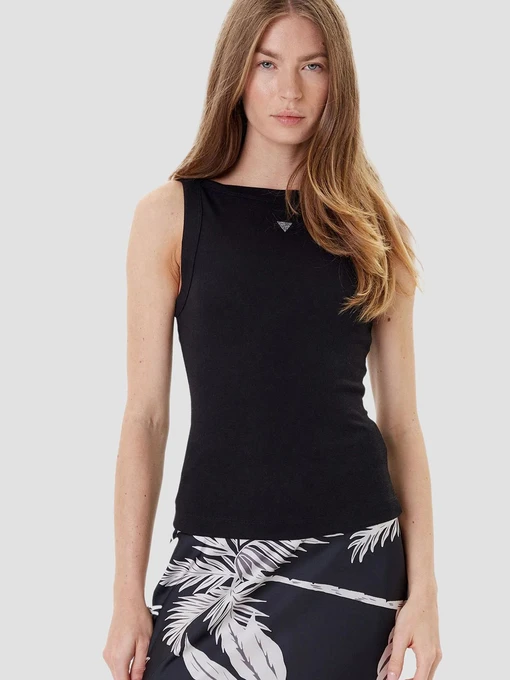 Футболки и поло GUESS модель W5RP16.KCNH2;JBLK Фото