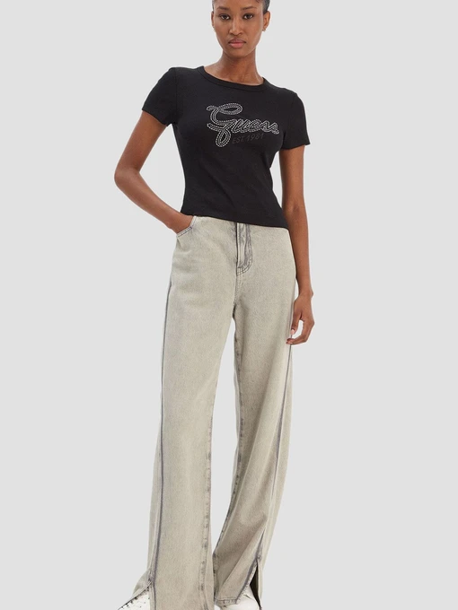 Футболки и поло GUESS модель W6RI22.KA0H1;JBLK Фото