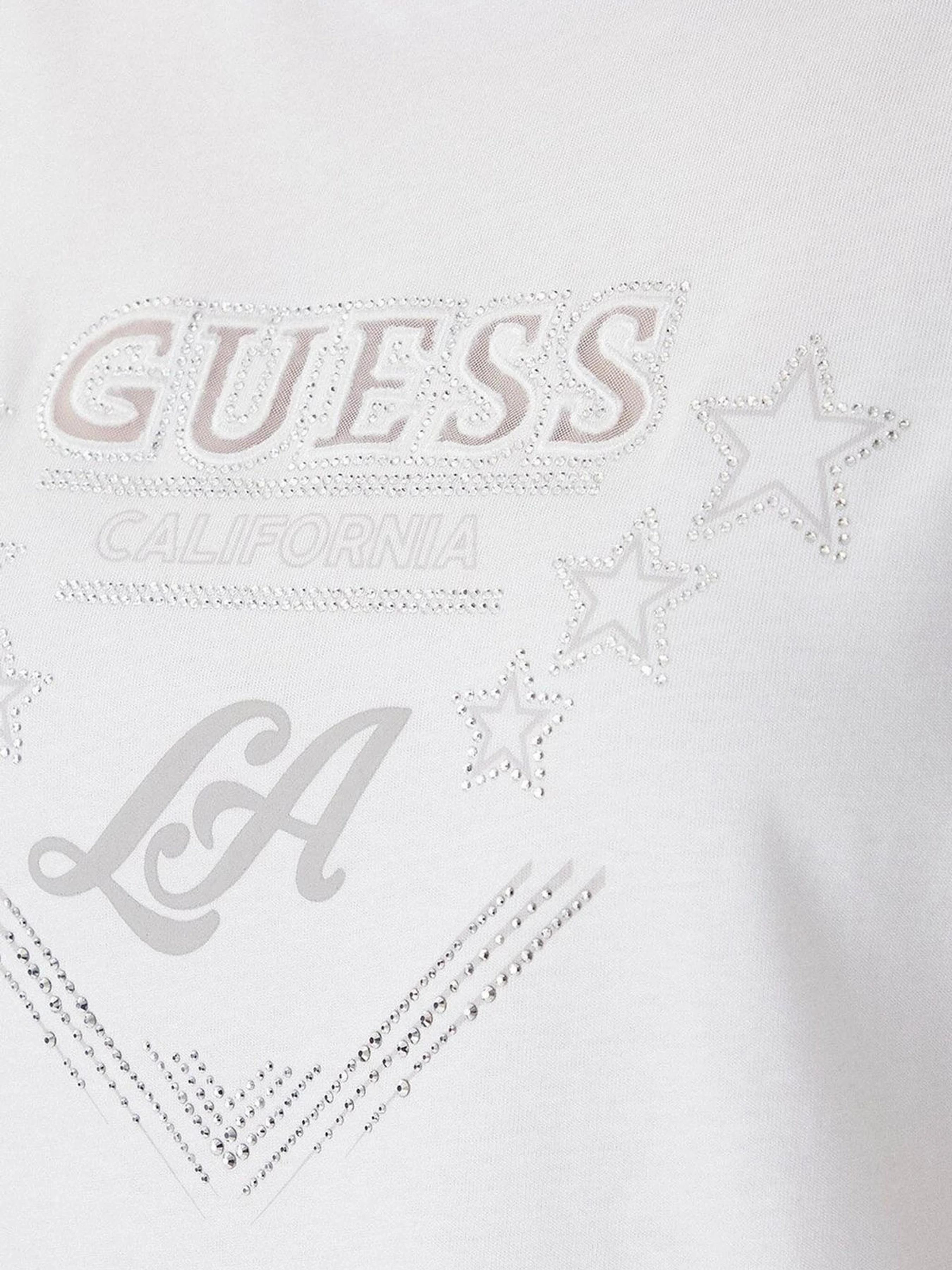 Бавовняна Жіноча Футболка GUESS фото 3
