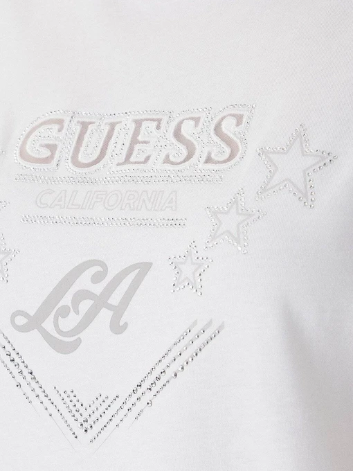 Бавовняна Жіноча Футболка GUESS фото 3