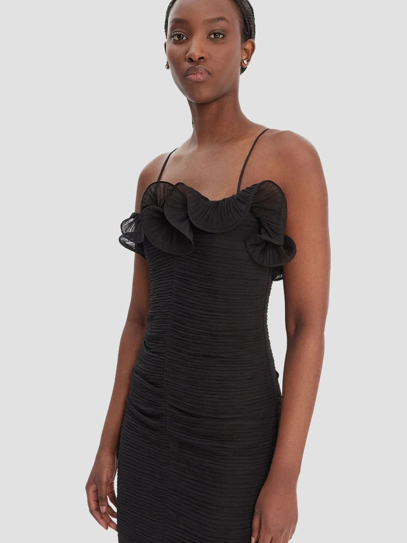Платья GUESS модель W6RK80.WI342;JBLK Платья GUESS модель W6RK80.WI342;JBLK Фото