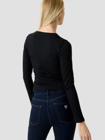 Худі та світшоти Guess Jeans модель W6RP22.KA0H1;JBLK Фото