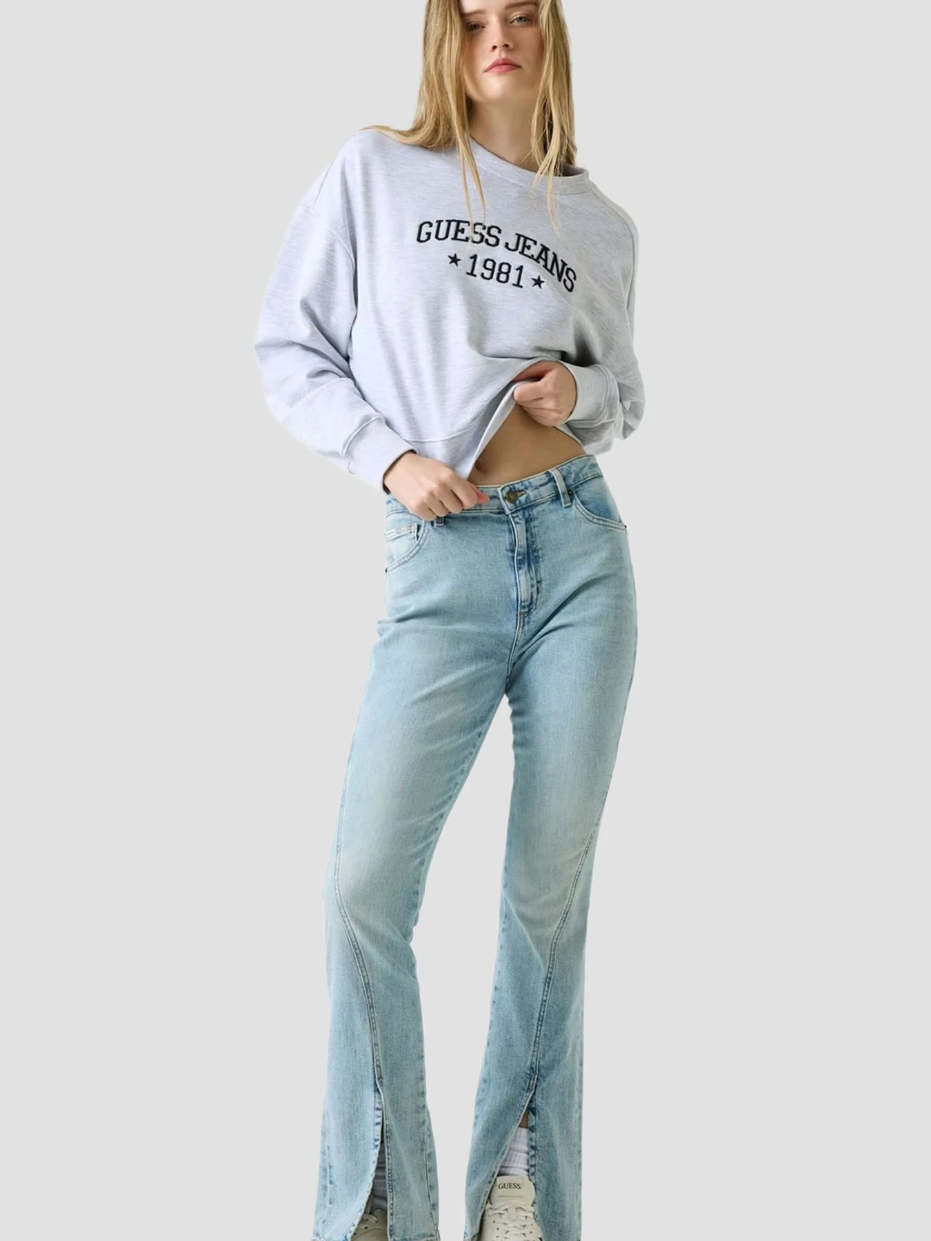 Худи и свитшоты Guess Jeans модель W6RQ03.K68I4;H91N Фото