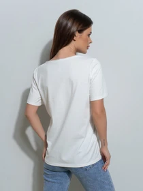 Футболки и поло ISSA Plus модель 14494_молочный Фото