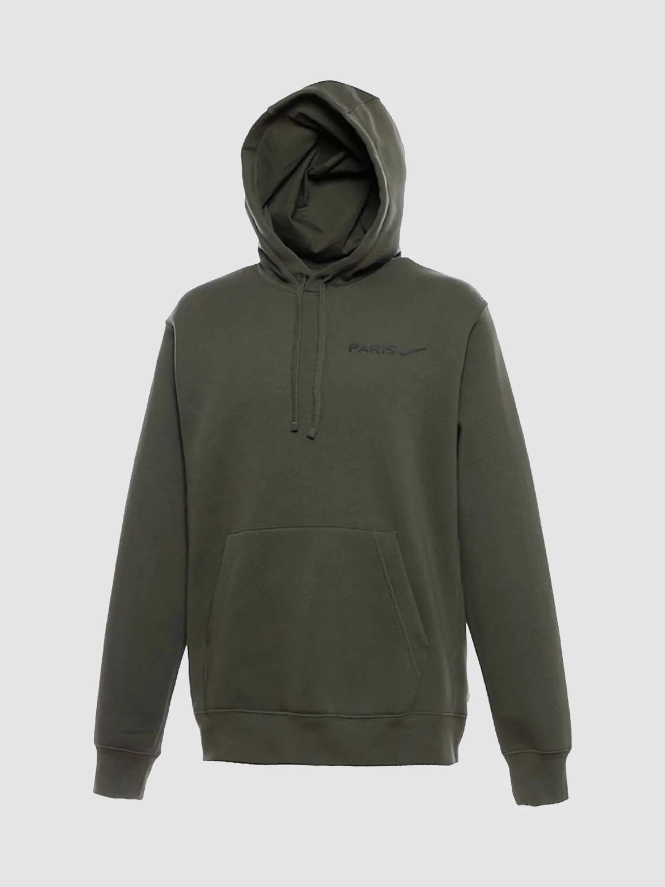 Худі та світшоти NIKE Psg Club Olive модель HM2888-325 Худі та світшоти NIKE Psg Club Olive модель HM2888-325 Фото