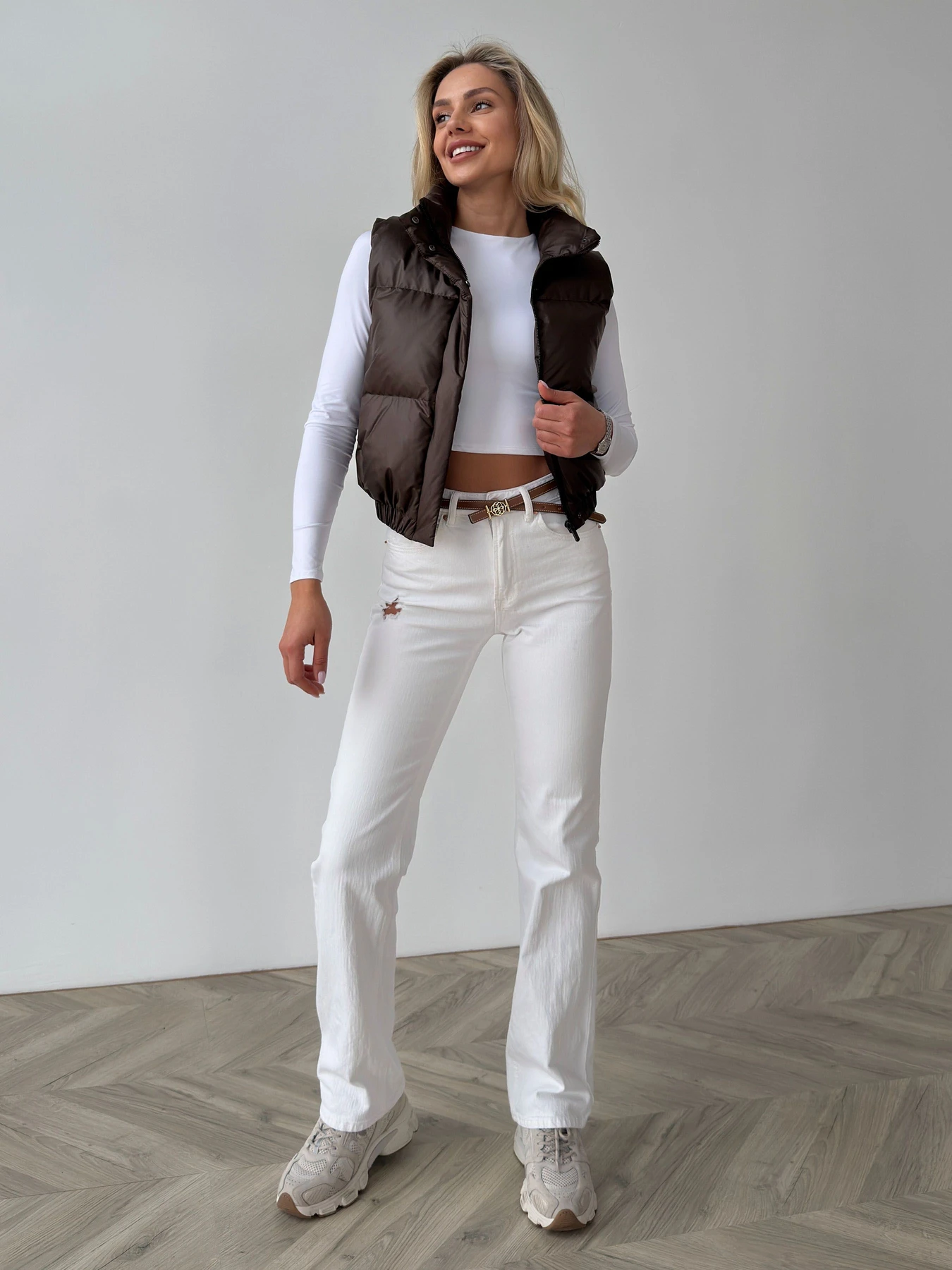 Куртки та дублянки Jadone Fashion модель Skay_chocolate Фото