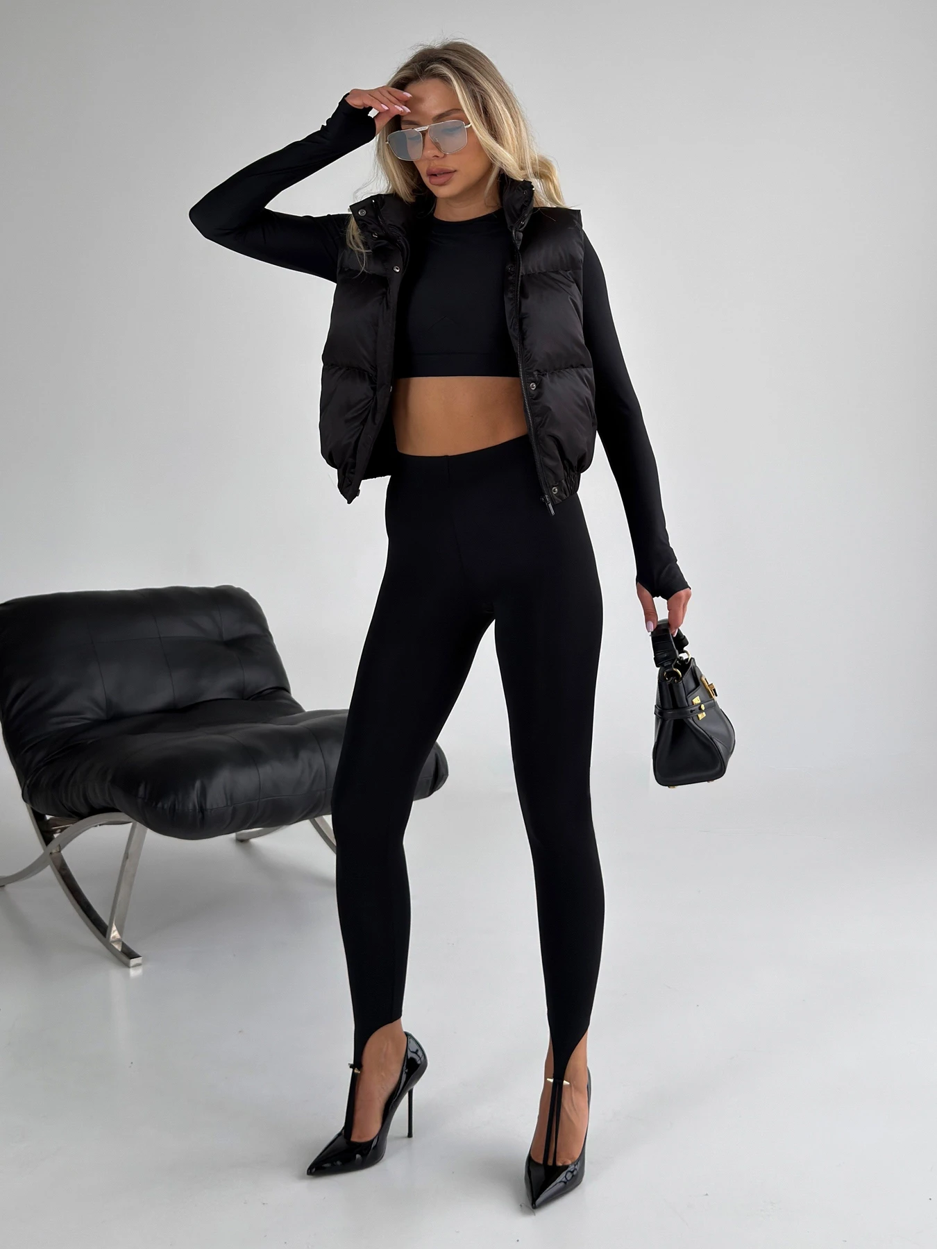 Куртки та дублянки Jadone Fashion модель Skay_black Фото
