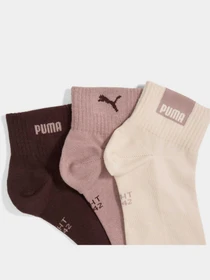 Шкарпетки та гольфи PUMA Unisex Logo Quarter 3p модель 947562 Фото