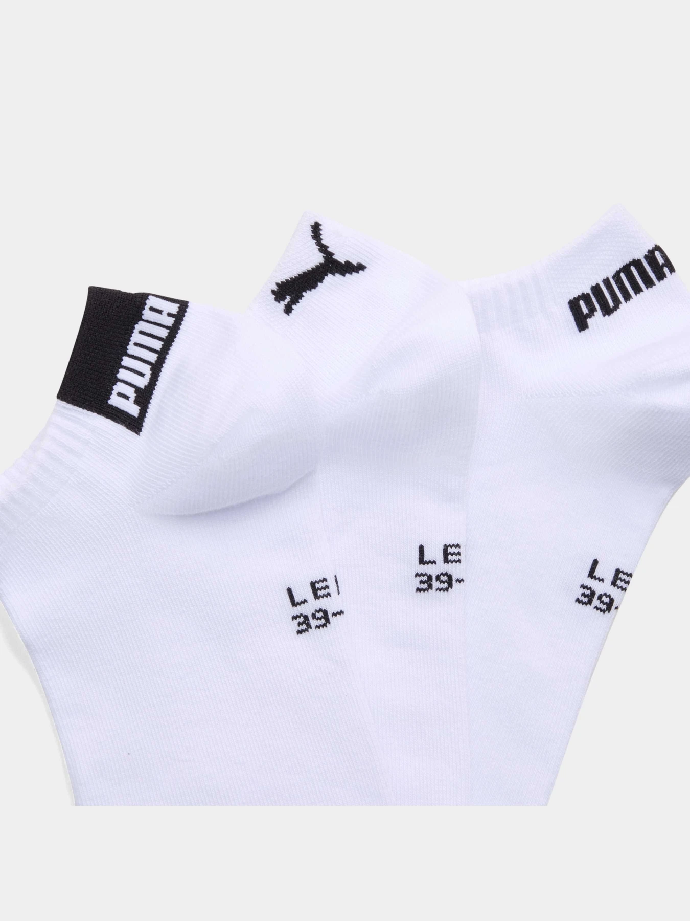 Шкарпетки та гольфи PUMA Unisex Logo Sneaker 3p модель 947567 Шкарпетки та гольфи PUMA Unisex Logo Sneaker 3p модель 947567 Фото