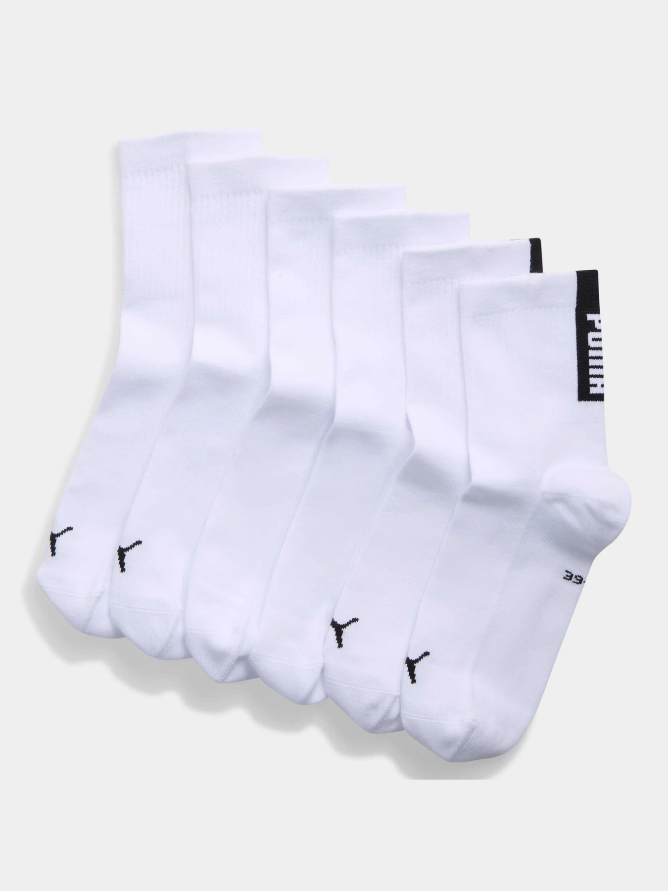 Шкарпетки та гольфи PUMA Unisex Logo Short Crew модель 947561 Шкарпетки та гольфи PUMA Unisex Logo Short Crew модель 947561 Фото
