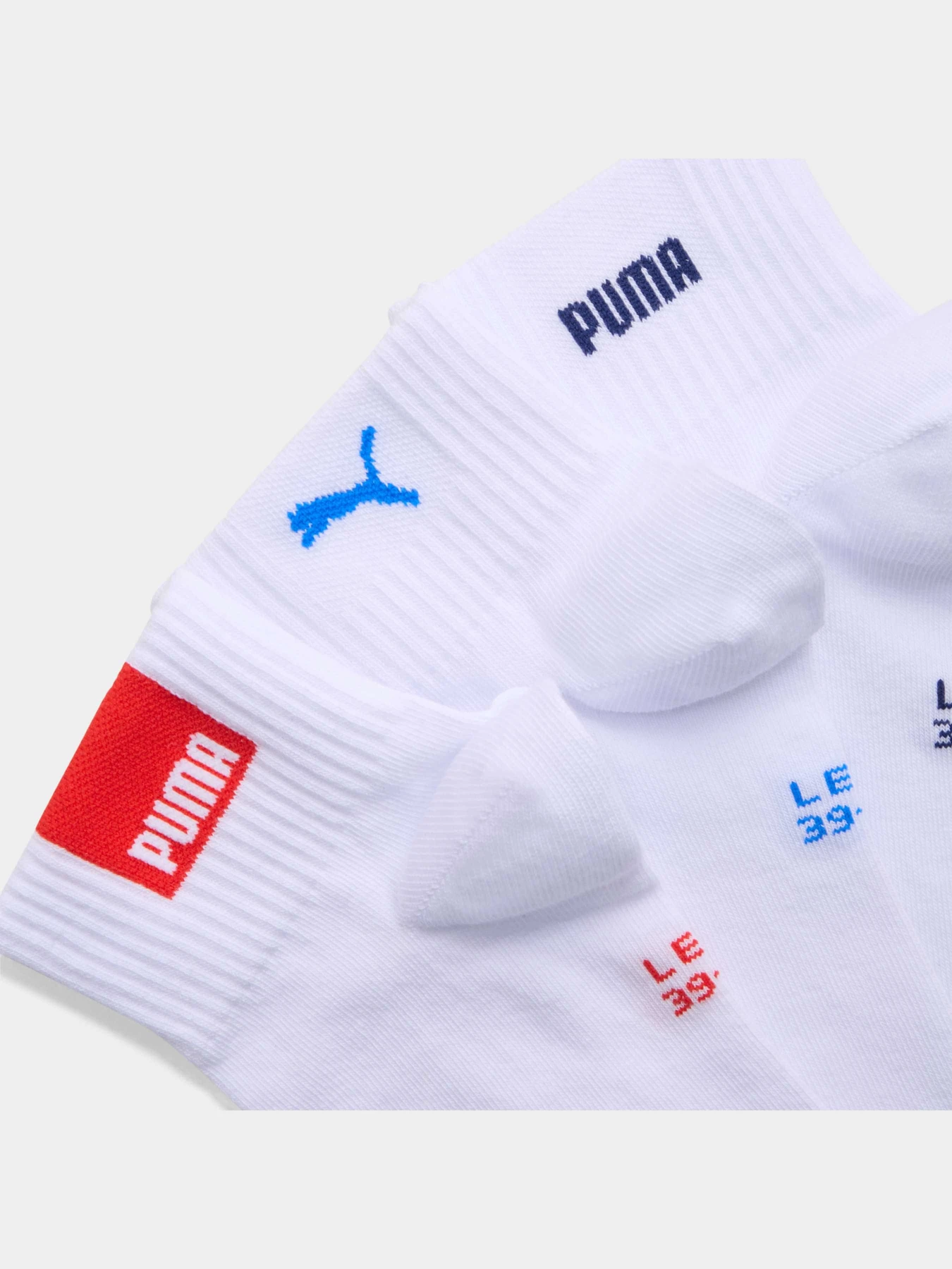 Шкарпетки та гольфи PUMA Unisex Logo Quarter 3p модель 947562 Шкарпетки та гольфи PUMA Unisex Logo Quarter 3p модель 947562 Фото