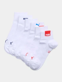 Носки и гольфы PUMA Unisex Logo Quarter 3p модель 947562 Фото