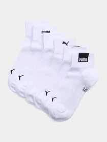 Носки и гольфы PUMA Unisex Logo Quarter 3p модель 947562 Фото