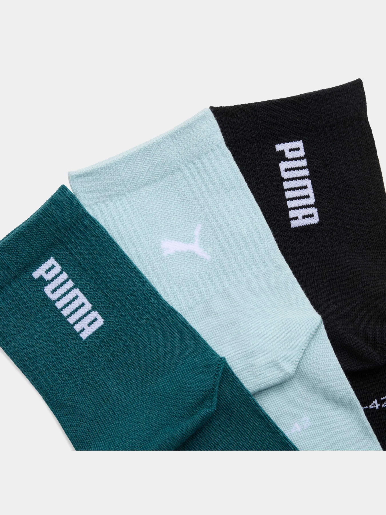 Шкарпетки та гольфи PUMA Unisex Logo Short Crew модель 947561 Шкарпетки та гольфи PUMA Unisex Logo Short Crew модель 947561 Фото