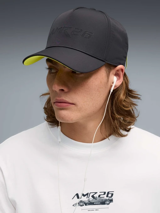 PUMA Amf1 Lifestyle Bb Cap Кепка колір чорний фото 3