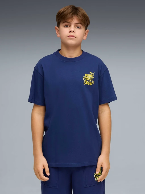 Дитяча Футболка PUMA Mid90s Back Graphic Tee фото 3