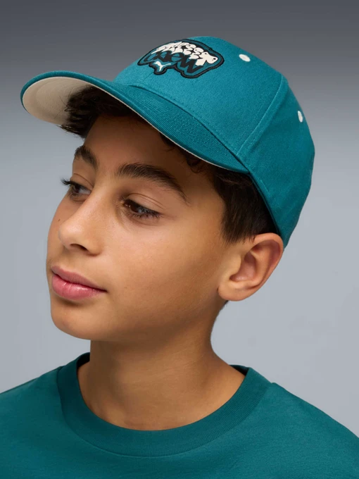 PUMA Comic Bb Cap Jr Кепка колір зелений фото 3