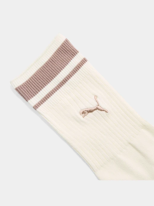 PUMA Unisex Heritage Stripe Шкарпетки колір бежевий фото 2