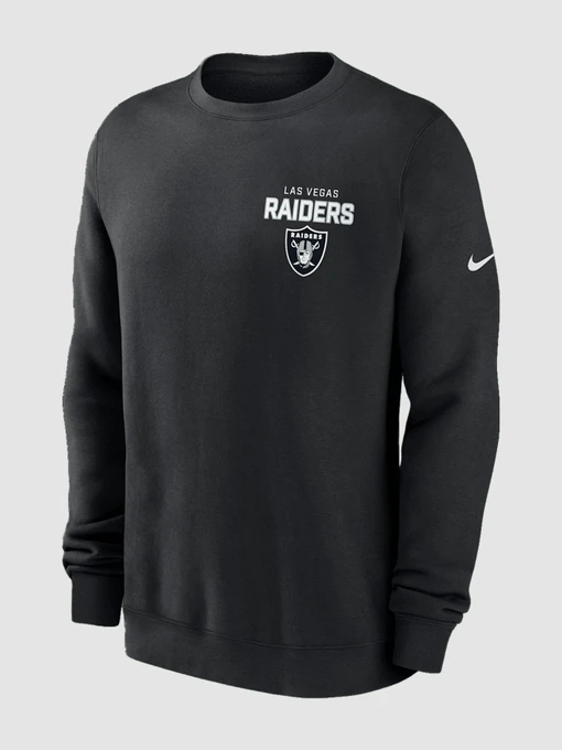 Худи и свитшоты NIKE Las Vegas Raiders Club модель NKPV00A8D-KU0 Фото