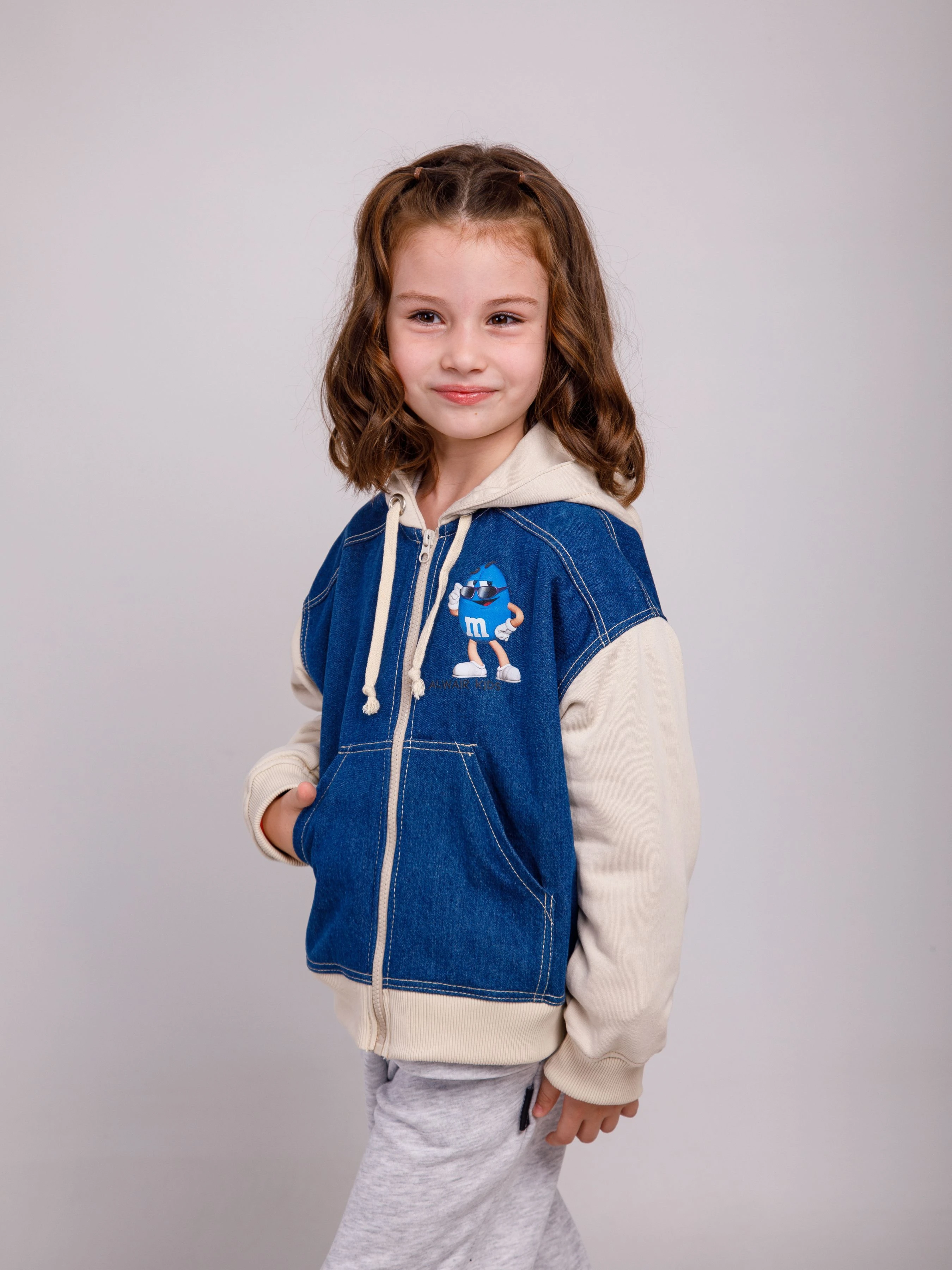 Бавовняна Дитяча Джинсова куртка Alwair Kids