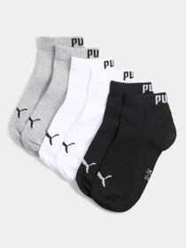 Шкарпетки та гольфи PUMA Kids Plain Quarter 3p модель 938809 Фото