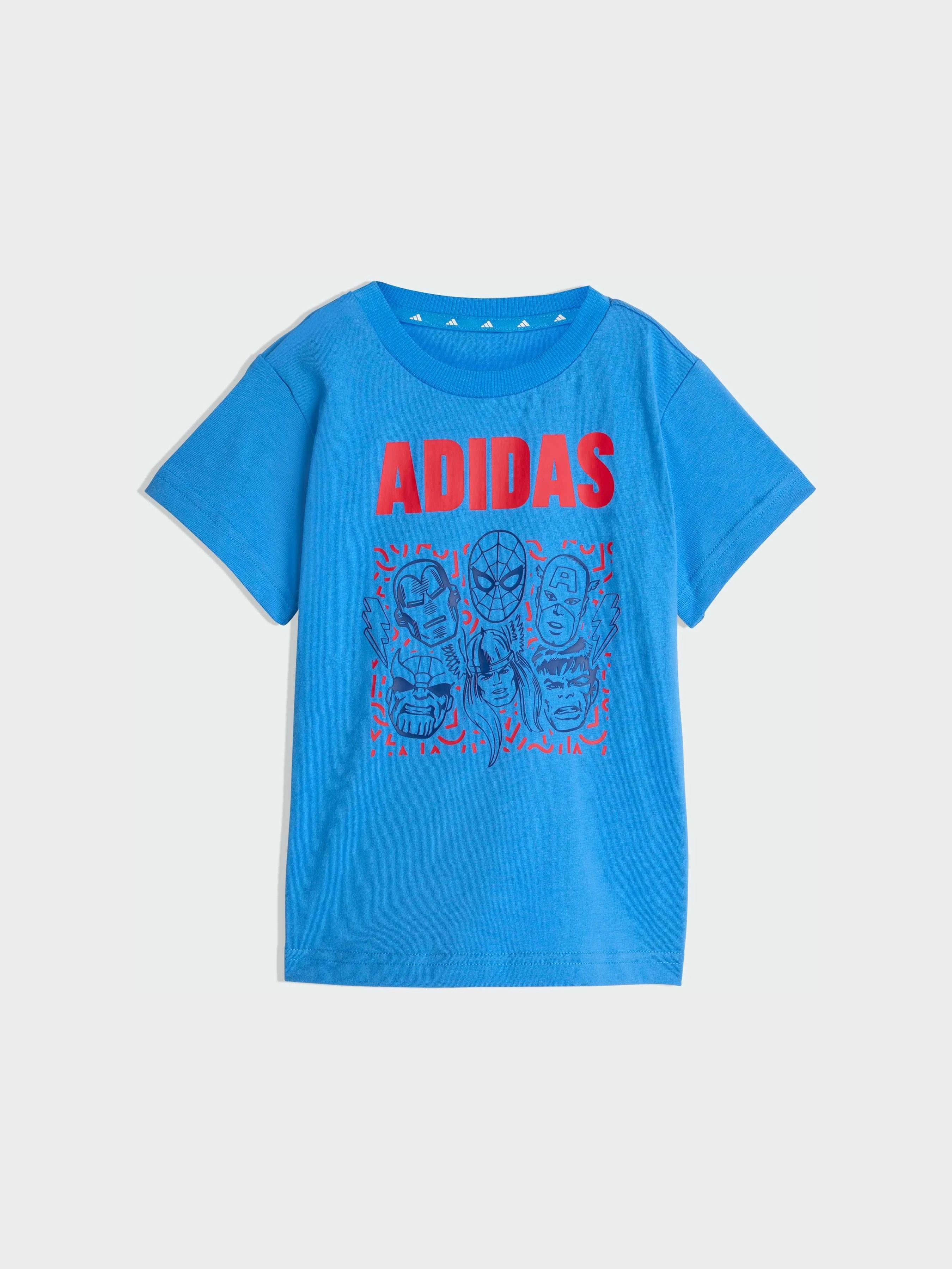 Бавовняний Дитячий Спортивний костюм adidas Marvel фото 2
