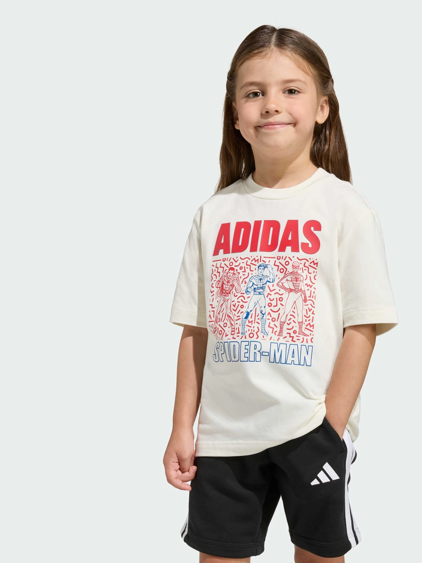 Футболки и поло Adidas Marvel модель JZ3567 Футболки и поло Adidas Marvel модель JZ3567 Фото