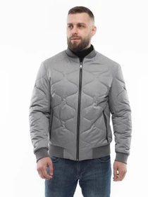 Куртки и дубленки UVENTUM модель 135-DVL-grey Фото