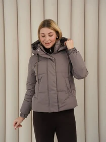 Куртки и дубленки UVENTUM модель Teffi-KL-mocha Фото