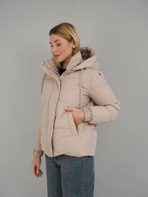 Куртки и дубленки UVENTUM модель Teffi-KL-beige Фото