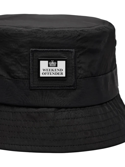 Weekend Offender Панама колір чорний фото 3