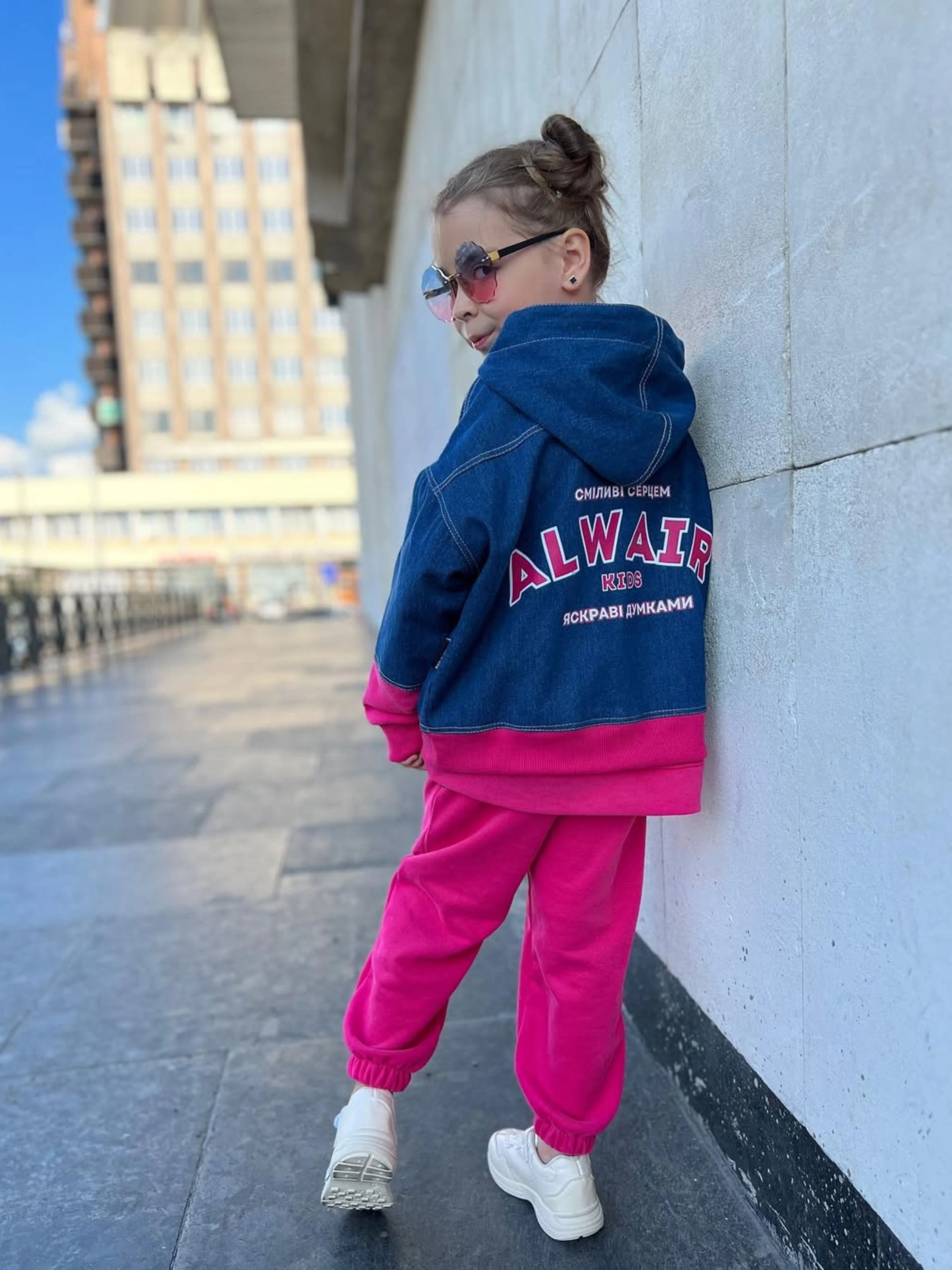 Бавовняна Дитяча Джинсова куртка Alwair Kids фото 2