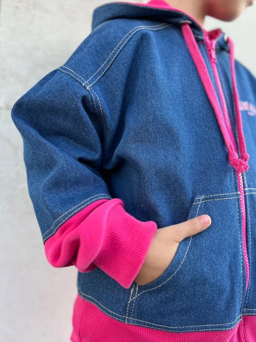 Бавовняна Дитяча Джинсова куртка Alwair Kids фото 3