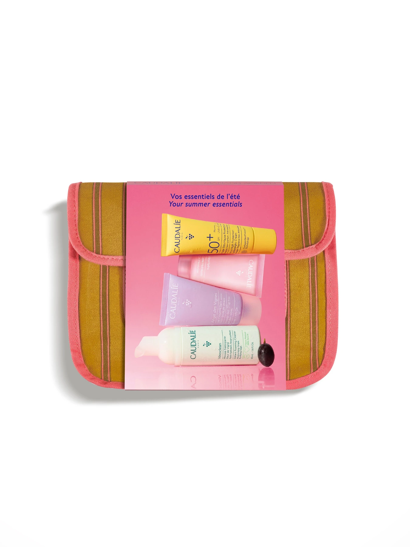 Дорожній набір Caudalie Summer Pouch 2026 CAUDALIE модель 582 Дорожній набір Caudalie Summer Pouch 2026 CAUDALIE модель 582 Фото