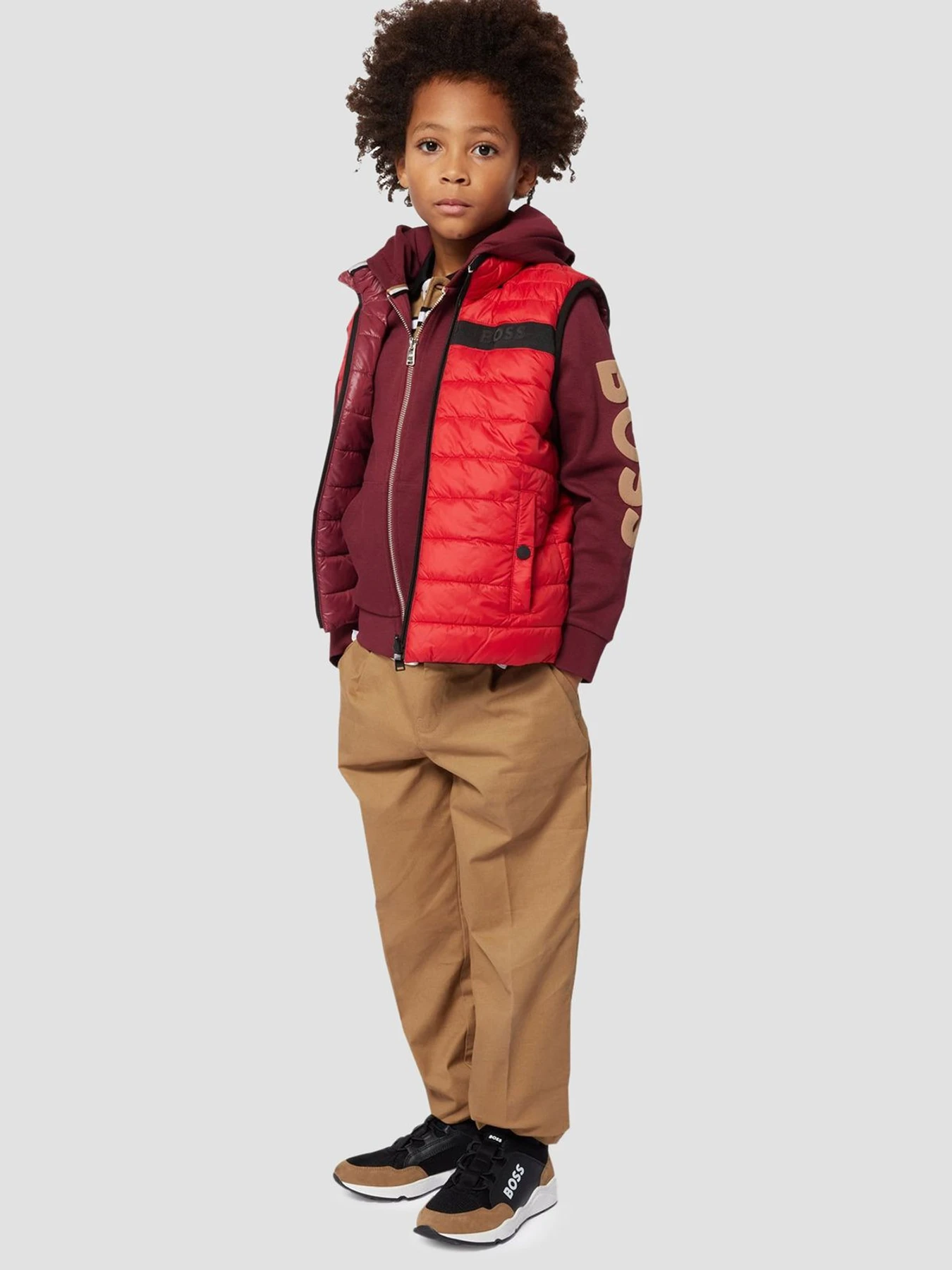 Худи и свитшоты BOSS Kids модель J51127;95L Фото