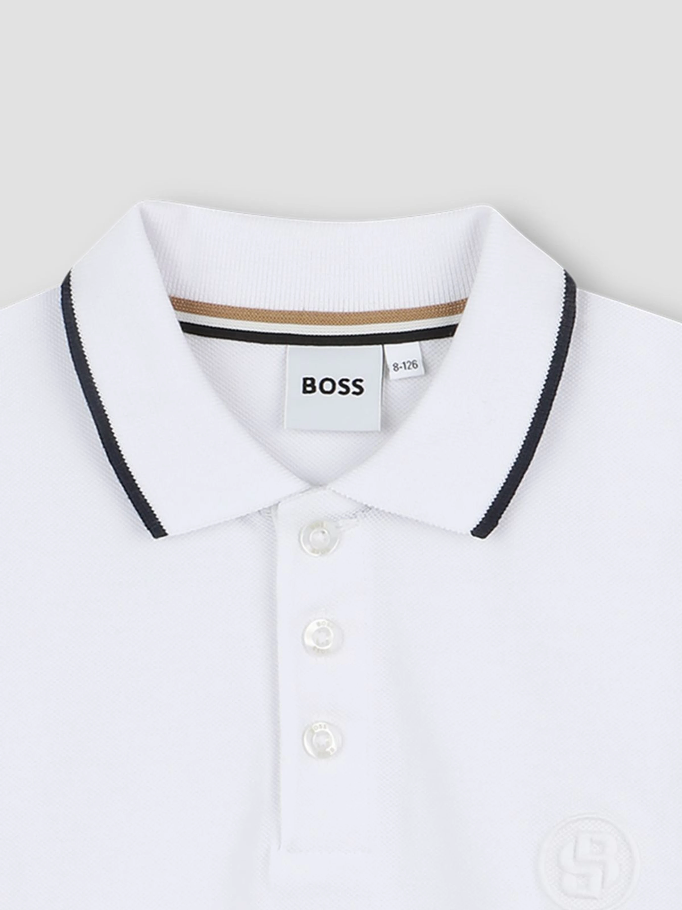 Бавовняне Дитяче Поло BOSS Kids фото 3