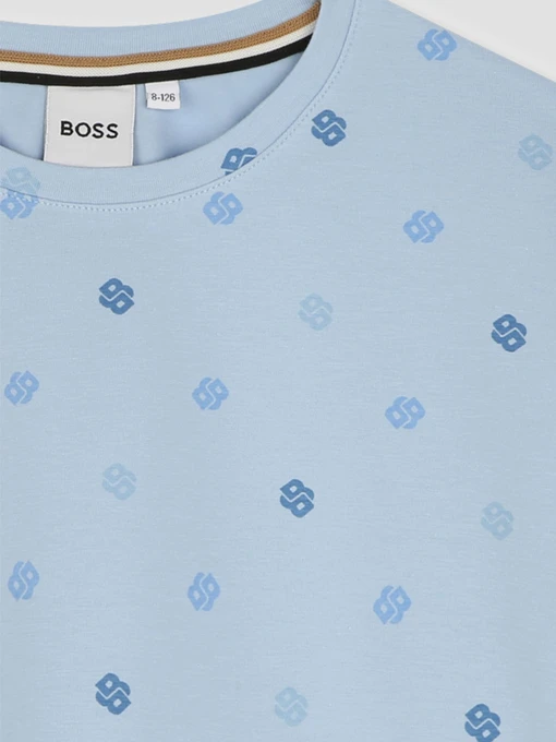 Бавовняна Дитяча Футболка BOSS Kids фото 3