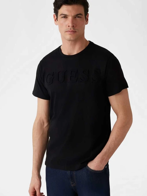 Футболки и поло GUESS модель M4PI0E.K8HM4;JBLK Фото