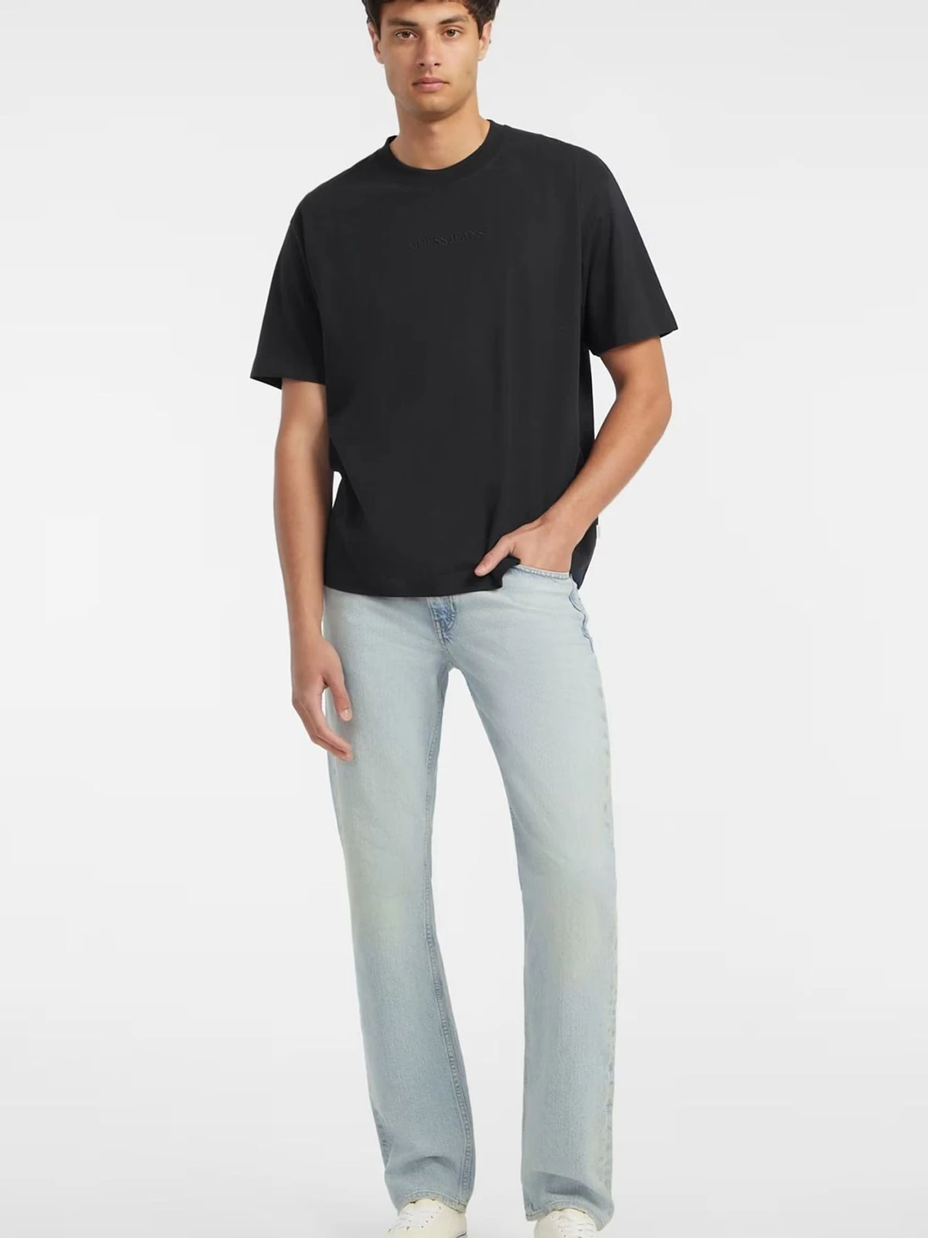 Футболки і поло Guess Jeans модель M4YI44.K8FQ4;JBLK Фото