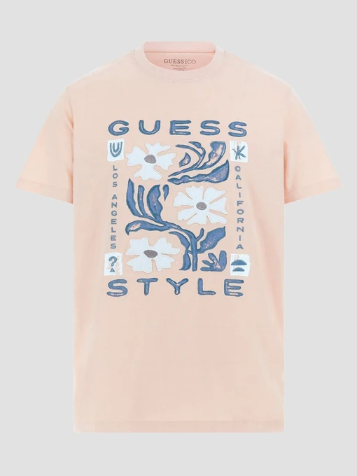 Бавовняна Чоловіча Футболка GUESS фото 2