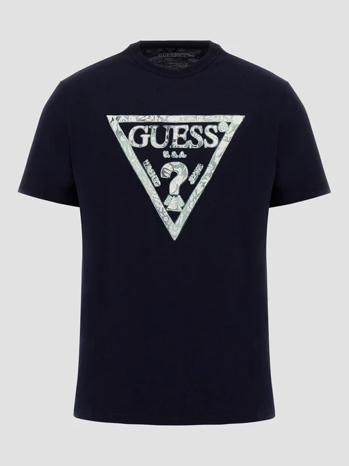 Бавовняна Чоловіча Футболка GUESS фото 2