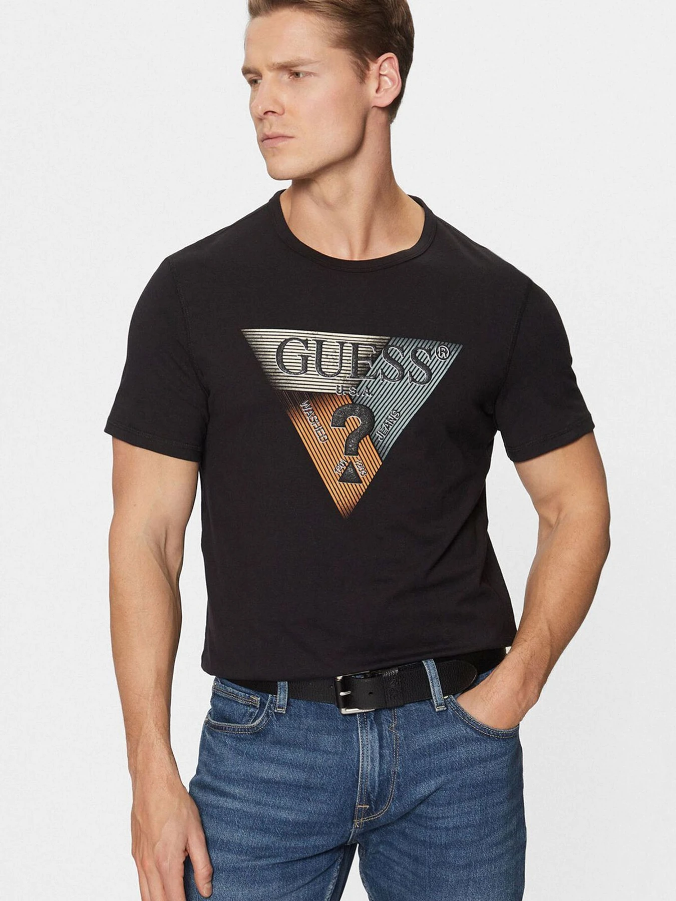 Футболки и поло GUESS модель M5RI14.J1314;JBLK Фото