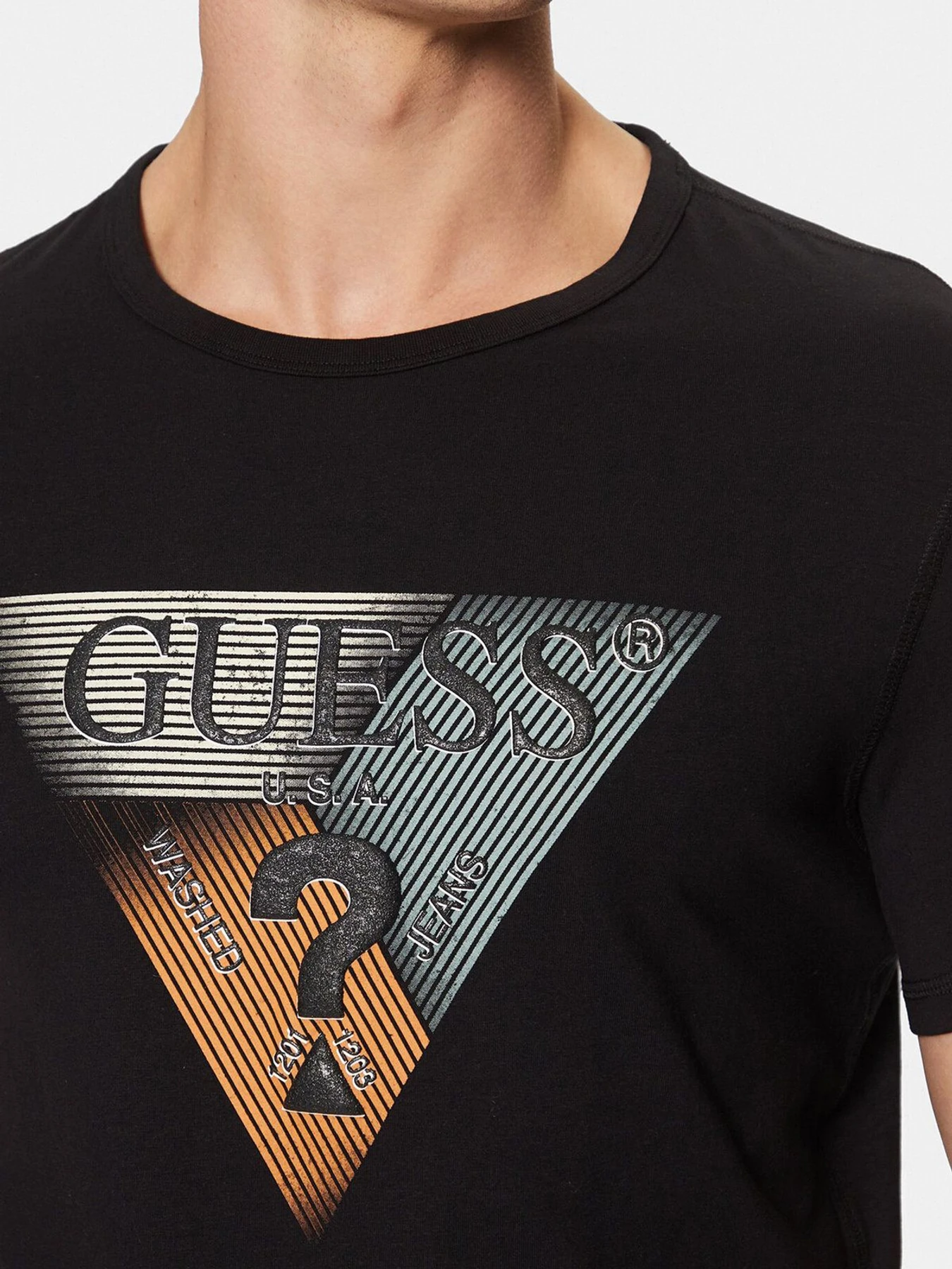 Футболки и поло GUESS модель M5RI14.J1314;JBLK Фото