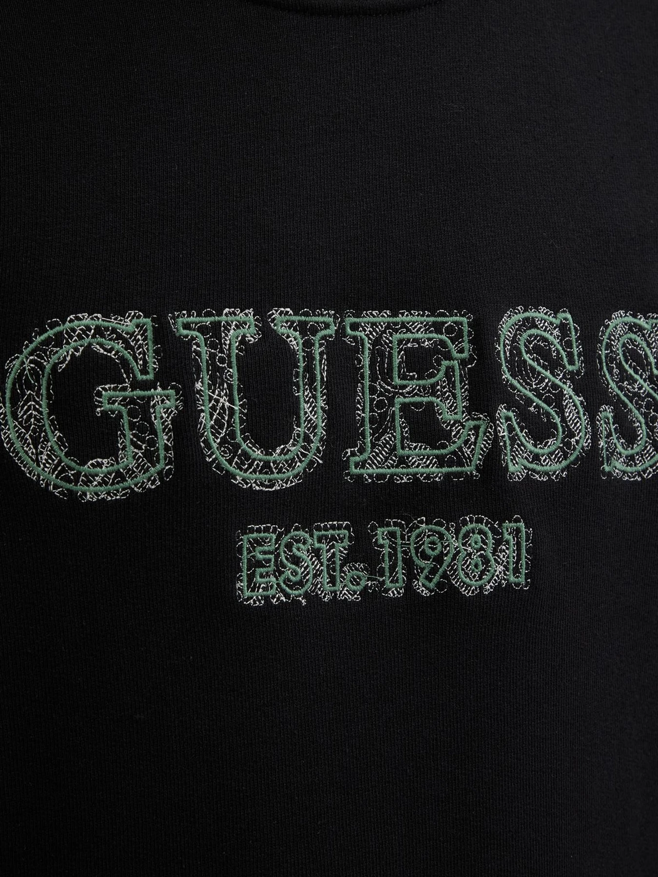 Худи и свитшоты GUESS модель M5RQ15.KCN01;JBLK Худи и свитшоты GUESS модель M5RQ15.KCN01;JBLK Фото