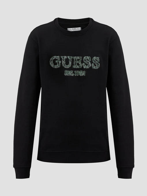 Худи и свитшоты GUESS модель M5RQ15.KCN01;JBLK Фото