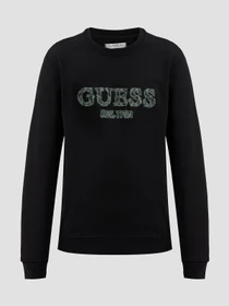 Худи и свитшоты GUESS модель M5RQ15.KCN01;JBLK Фото
