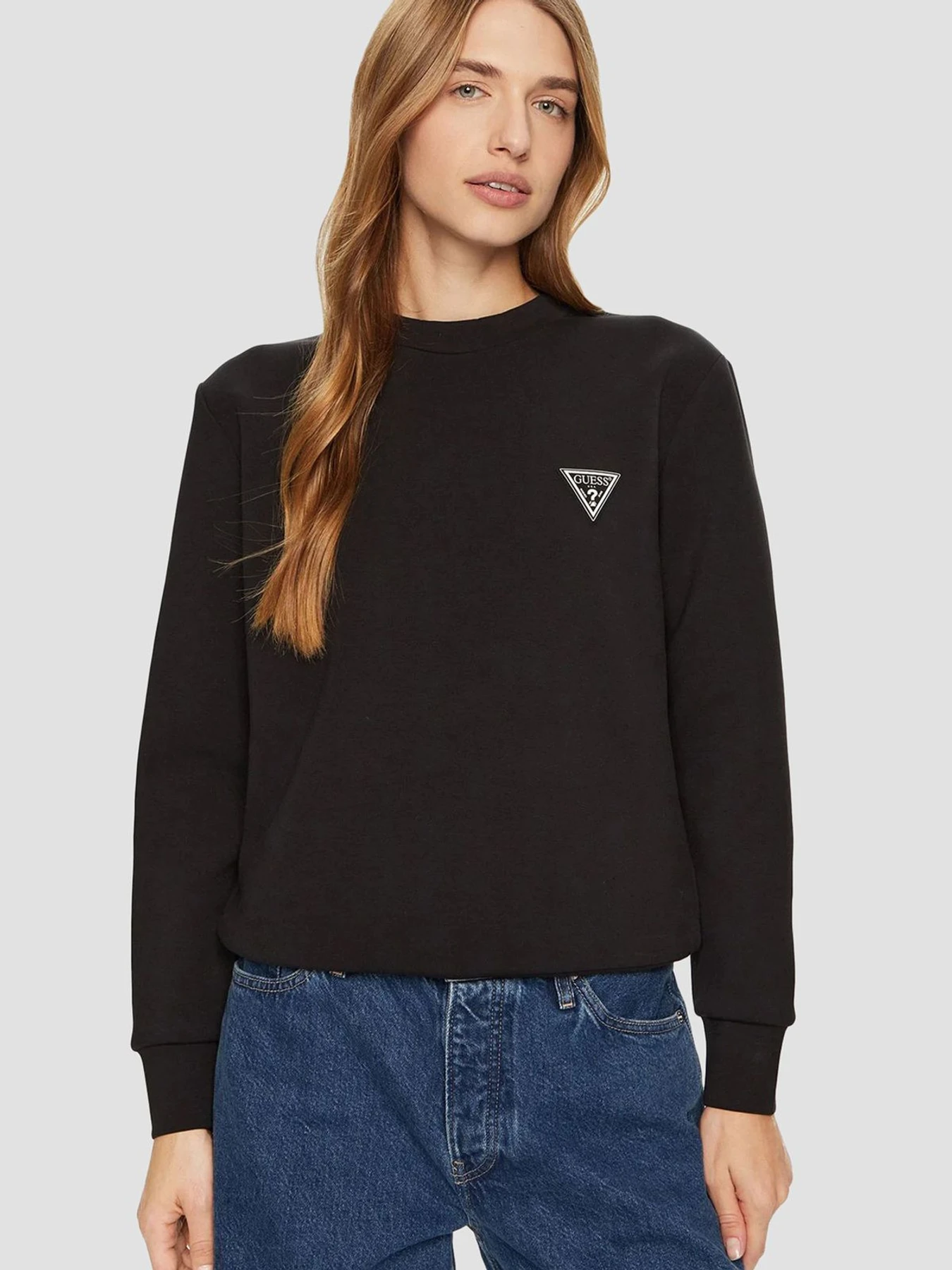 Худи и свитшоты GUESS модель V4BQ23.KBCK2;JBLK Худи и свитшоты GUESS модель V4BQ23.KBCK2;JBLK Фото