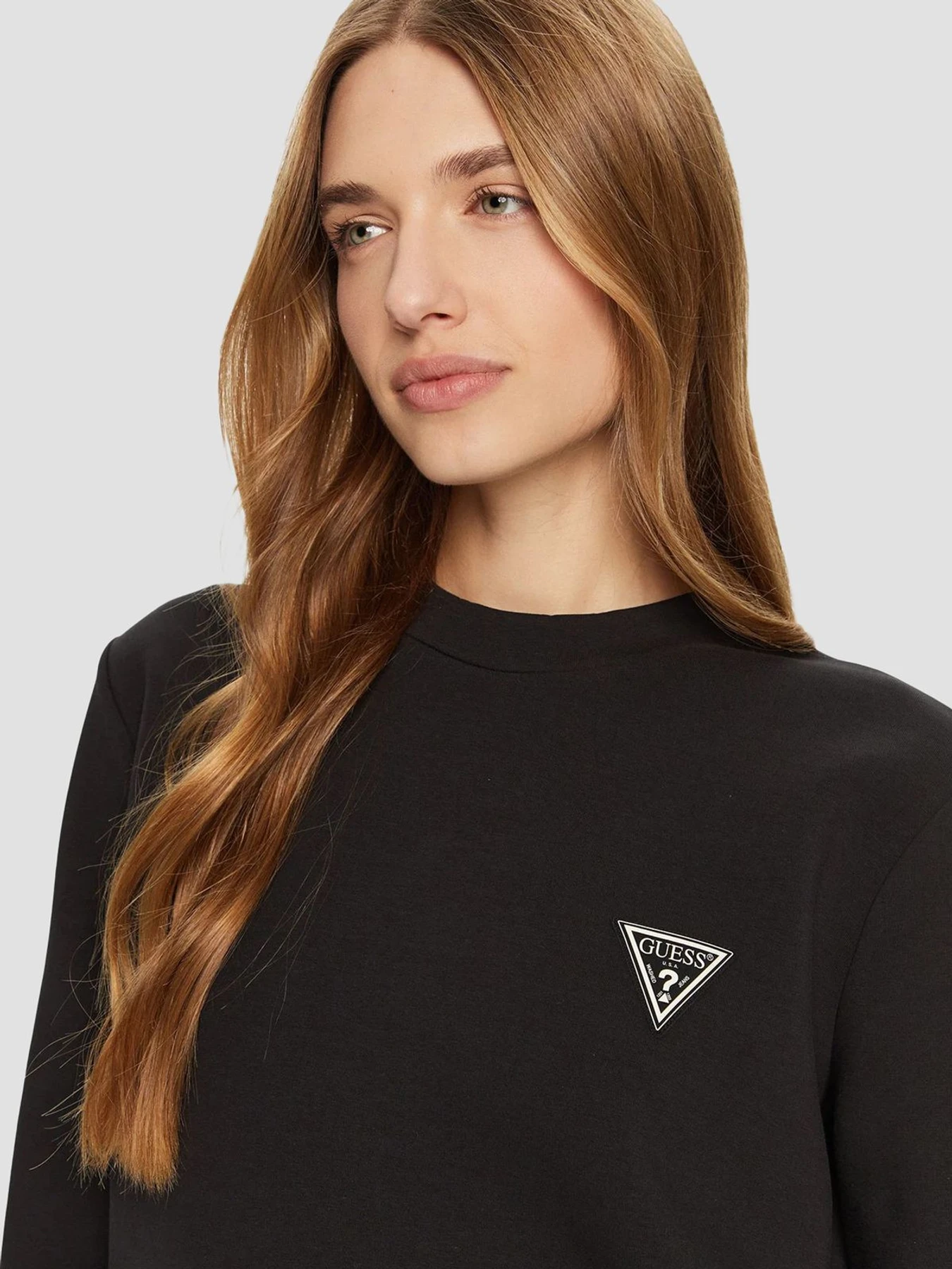 Худи и свитшоты GUESS модель V4BQ23.KBCK2;JBLK Худи и свитшоты GUESS модель V4BQ23.KBCK2;JBLK Фото