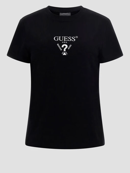 Бавовняна Жіноча Футболка GUESS фото 2